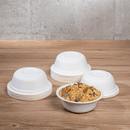 Karat Earth 12oz PFAS Free Eco-Friendly Bagasse Rice Bowl, White - 1,000 pcs