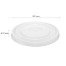 Karat Earth PLA Flat Lid for 32oz Cup (107mm) - 500 pcs