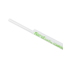 Karat Earth 8.75" Giant PLA Straw (7mm) Paper Wrapped, Clear - 4,000 pcs