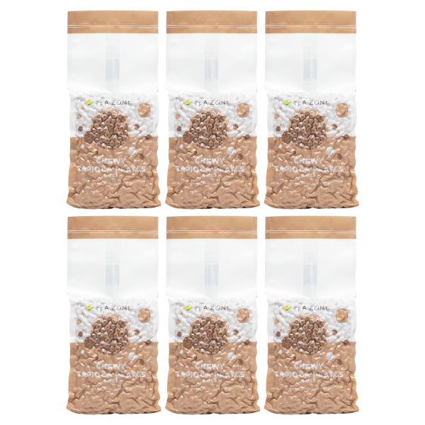 Tea Zone Chewy Tapioca Pearls (Boba) - Case of 6 bags