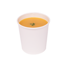 Karat 16 oz Gourmet Food Container (96mm), White - 500 pcs