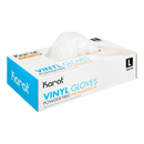 Karat Vinyl Powder-Free Gloves (Clear), Large - 1,000 pcs