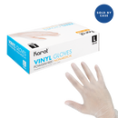 Karat Vinyl Powder-Free Gloves (Clear), Large - 1,000 pcs