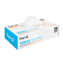 Karat Vinyl Powder-Free Gloves (Clear), X-Large - 1,000 pcs