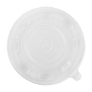 Karat 117mm PP Plastic Flat Lid for 22/36/48 oz Injection Molding Bowl - 300 pcs