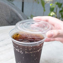 Karat Earth 12-24oz PLA Eco-Friendly Flat Lids (98mm) - 1,000 pcs