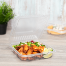 Karat [200 ct] 9'' x 9'' Hinged Food Containers | PP | Clear