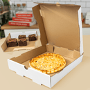Karat [50 ct] Corrugated Pizza Box, 10''x10''x2'', White