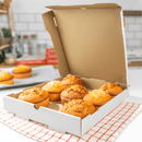 Karat [50 ct] Corrugated Pizza Box, 12''x12''x2'', White