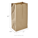 Karat 12 lb Paper Bag, Kraft - 1,000 pcs