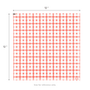Karat [5,000 sheets] 12" x 12" Grease Resistant Deli Wrap, Shepherd's Check Red Pattern