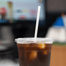 Karat Earth 7.75" Jumbo PLA Straw (5mm) Unwrapped- 2,000 pcs（White）