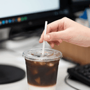 Karat Earth 7.75" Jumbo PLA Straw (5mm) Unwrapped- 2,000 pcs（White）