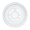 Karat Earth 12-24oz PLA Flat Lid No Hole (98mm) - 1,000 pcs