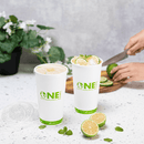 Karat Earth 104.5mm PLA Flat Lids for Eco-Friendly 32oz Paper Cold Cups - 600 pcs