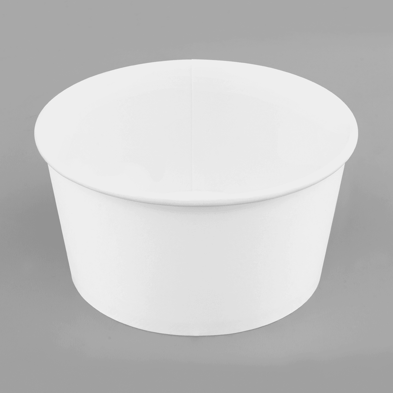 Karat Earth 24oz Eco-Friendly Paper Food Containers (140.5mm), White  - 600 pcs