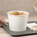 Karat Earth 32oz Eco-Friendly Paper Food Containers (140.5mm), White  - 600 pcs