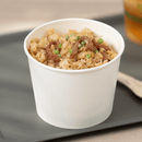 Karat Earth 32oz Eco-Friendly Paper Food Containers (140.5mm), White  - 600 pcs