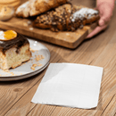 Karat 13.5" x7" Tall Fold Dispenser Napkins, White - 10,000 ct