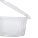 [200 sets] 32 oz PET Plastic Tamper Resistant Hinged Deli Containers with Lid