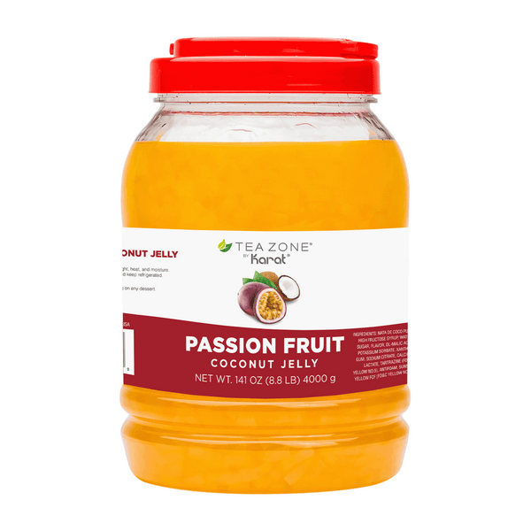 Tea Zone Passion Fruit Coconut Jelly - Can (8.8 lbs)