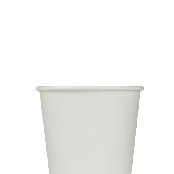 Karat 10oz Wrapped Insulated Paper Hot Cups (90mm), White - 500 pcs