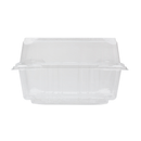 Karat 6''x6'' PET Plastic Hinged Containers - 500 pcs