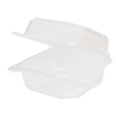 Karat 6''x6'' PET Plastic Hinged Containers - 500 pcs