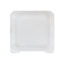 Karat 8''x8'' PET Plastic Hinged Containers - 250 pcs
