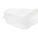 Karat 8''x8'' PET Plastic Hinged Containers - 250 pcs