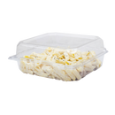 Karat 8''x8'' PET Plastic Hinged Containers - 250 pcs