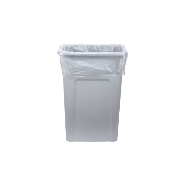 Karat High Density 12-16 Gallon Trash Can Liner (24" x 33"), 6 Micron - 1,000 liners