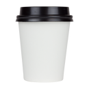 Karat 6oz Paper Hot Cups (70mm), White - 1,000 pcs