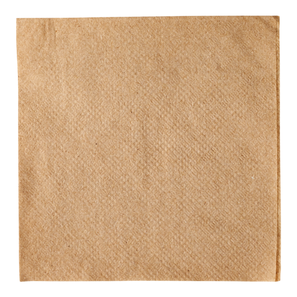 Karat 9"x9" Beverage Napkins, Kraft - 4,000 pcs