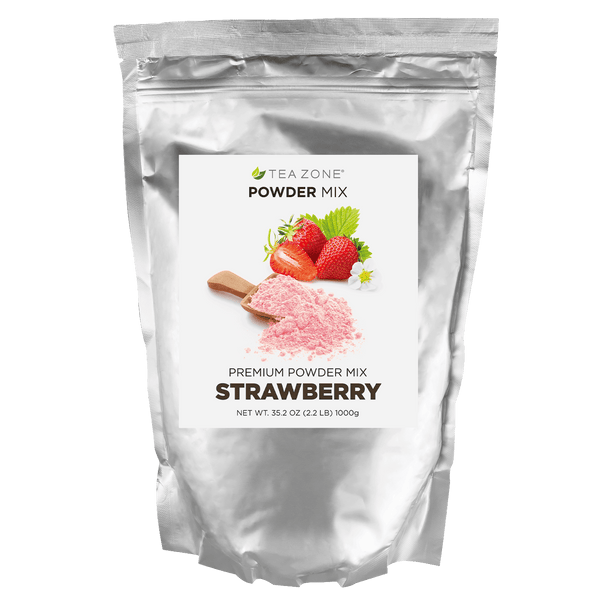Tea Zone Strawberry Powder - Bag (2.2 lbs)