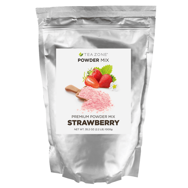 Tea Zone Strawberry Powder - Bag (2.2 lbs)