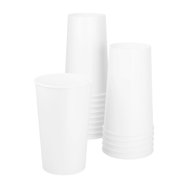Karat 44 oz Cold Paper Cup (115mm), White - 480 pcs