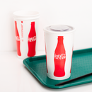 Karat 44oz Paper Cold Cups (115mm), Coca Cola - 480 pcs