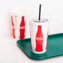 Karat 44oz Paper Cold Cups (115mm), Coca Cola - 480 pcs