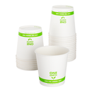 Karat Earth 24oz Eco-Friendly Gourmet Paper Food Container (114.6mm), Generic - 500 pcs