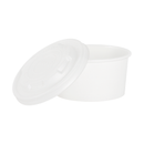Karat Earth Eco-Friendly 6oz Paper Cold/ Hot Food Container (90.8mm) , White - 1,000 pcs
