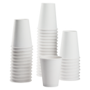 Karat 8oz Paper Hot Cups (80mm), White - 1,000 pcs