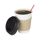 Karat 8oz Paper Hot Cups (80mm), White - 1,000 pcs