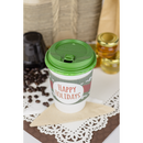 Karat Earth 12oz Eco-Friendly Paper Hot Cups (90mm), White - 1,000 pcs