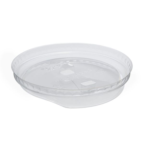 Karat 98mm Strawless Sipper lid for 12-24oz PET Plastic cup - 1,000 pcs