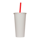 Karat 22oz Paper Cold Cup (90mm), White - 1,000 pcs