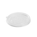 Karat 100mm Flat Lid for 12oz PP Plastic Food Container - 1,000 pcs