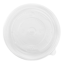 Karat 142mm Flat Lids for 24-32oz PP Plastic Food Containers - 600 pcs