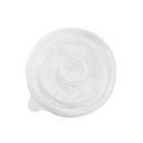 Karat 96mm PP Plastic Flat Lids for 6/10oz Paper and Gourmet Food Container - 1,000 pcs