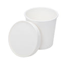 Karat Paper Lid for 6-16 oz Gourmet Paper Cold/Hot Food Containers - 1,000 pcs